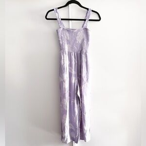 Wilfred Smocked Jumpsuit